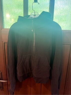 lululemon athletica Black scuba hoodie